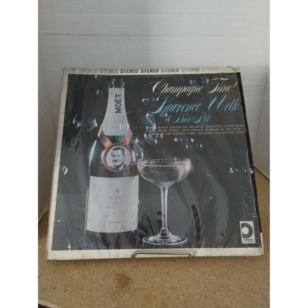 Lawrence Welk Champagne Time Design Records SDLP-200